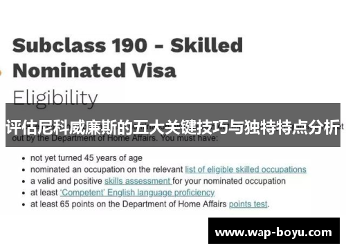 评估尼科威廉斯的五大关键技巧与独特特点分析