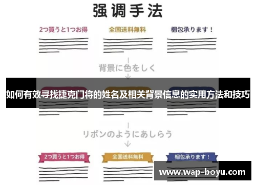 如何有效寻找捷克门将的姓名及相关背景信息的实用方法和技巧