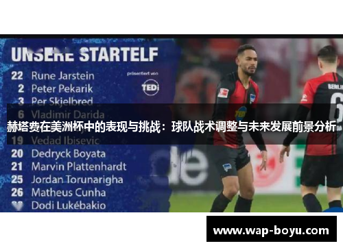 赫塔费在美洲杯中的表现与挑战：球队战术调整与未来发展前景分析